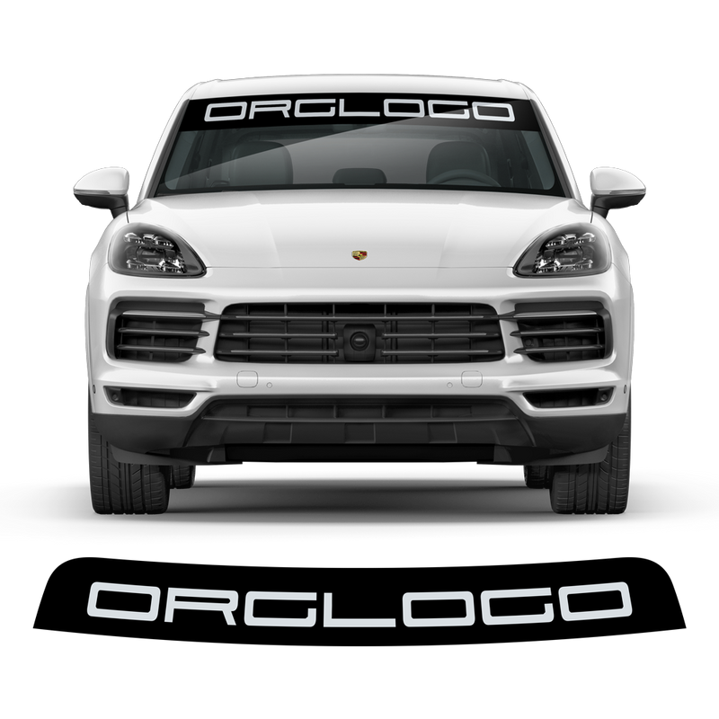 Windshield background decals, for Cayenne / Macan