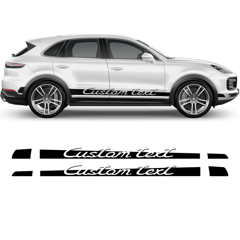 Racing Side Stripes, for Cayenne