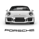 Windshield decals, for Carrera / Cayman / Boxster / Spyder