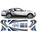 COBRA JET Side Graphic Decals Set, for Ford Mustang 2005 - 2014