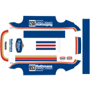 Rothmans Dakar Edition decals set, for Carrera 996