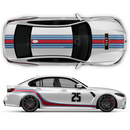 Curved Martini Decals set, for BMW G80