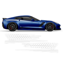 Side Graphics for Corvette C7 2014 - 2019