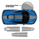 Carbon Edition Racing Stripes , for Corvette C8 2021
