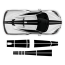 Racing Stripes Over The Top, for Corvette C8 2021 - 2025