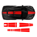 Racing Stripes Over The Top, for Corvette C8 2021 - 2025
