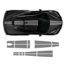 Racing Stripes Over The Top, for Corvette C8 2021 - 2024