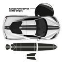 Carbon Edition Racing Stripes, for Corvette C8 2021