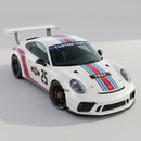 Curved Martini Decals set, for Carrera 991