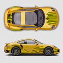 Arrow Geometric flow vinyl decals set, fits Carrera 996 / 997 / 991 / 992