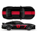 Hennessey Racing Stripes Set, for Ford Mustang 2024 - 2025 (Gen7)