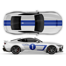 Hennessey Racing Stripes Set, for Ford Mustang 2024 - 2025 (Gen7)