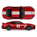 Hennessey Racing Stripes Set, for Ford Mustang 2024 - 2025 (Gen7)