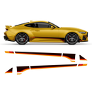 Gradient design decals set, for Ford Mustang 2024 (Gen7)