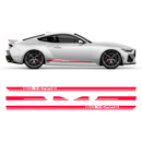 60th Anniversary rocker stripes, for Mustang 2024 - 2025