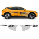 MACH - E Rally Edition side decals, for Ford Mustang