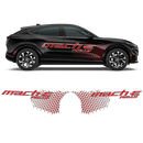 MACH - E Rally Edition side decals, for Ford Mustang