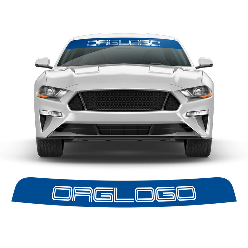 Windshield banner, for Ford Mustang 2015 - 2021