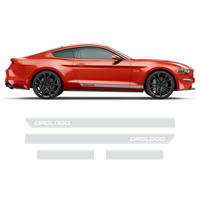 Racing Stripes set, for Ford Mustang 2015 - 2018