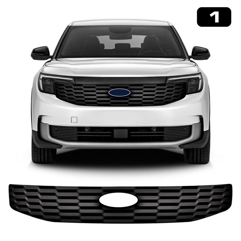 Front Grill Imitation Decal, for Ford Explorer EV 2024<