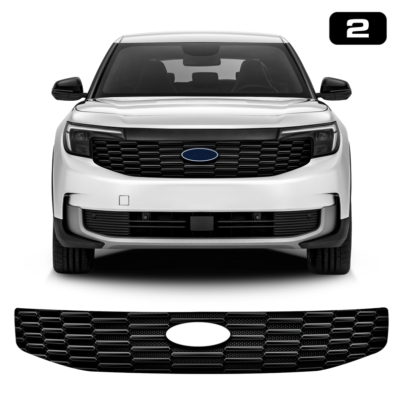 Front Grill Imitation Decal, for Ford Explorer EV 2024<