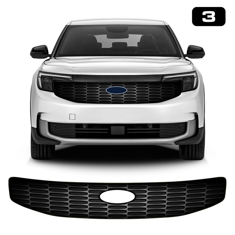 Front Grill Imitation Decal, for Ford Explorer EV 2024<