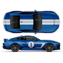 Hennessey Racing Stripes Set, for Ford Mustang 2024 - 2025 (Gen7)