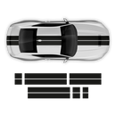 Hennessey Racing Stripes Set, for Ford Mustang 2024 - 2025 (Gen7)