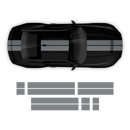 Hennessey Racing Stripes Set, for Ford Mustang 2024 - 2025 (Gen7)