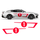 Hennessey Racing Stripes Set, for Ford Mustang 2024 - 2025 (Gen7)