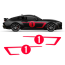 Hennessey Racing Stripes Set, for Ford Mustang 2024 - 2025 (Gen7)