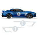 Hennessey Racing Stripes Set, for Ford Mustang 2024 - 2025 (Gen7)