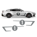 Hennessey Racing Stripes Set, for Ford Mustang 2024 - 2025 (Gen7)