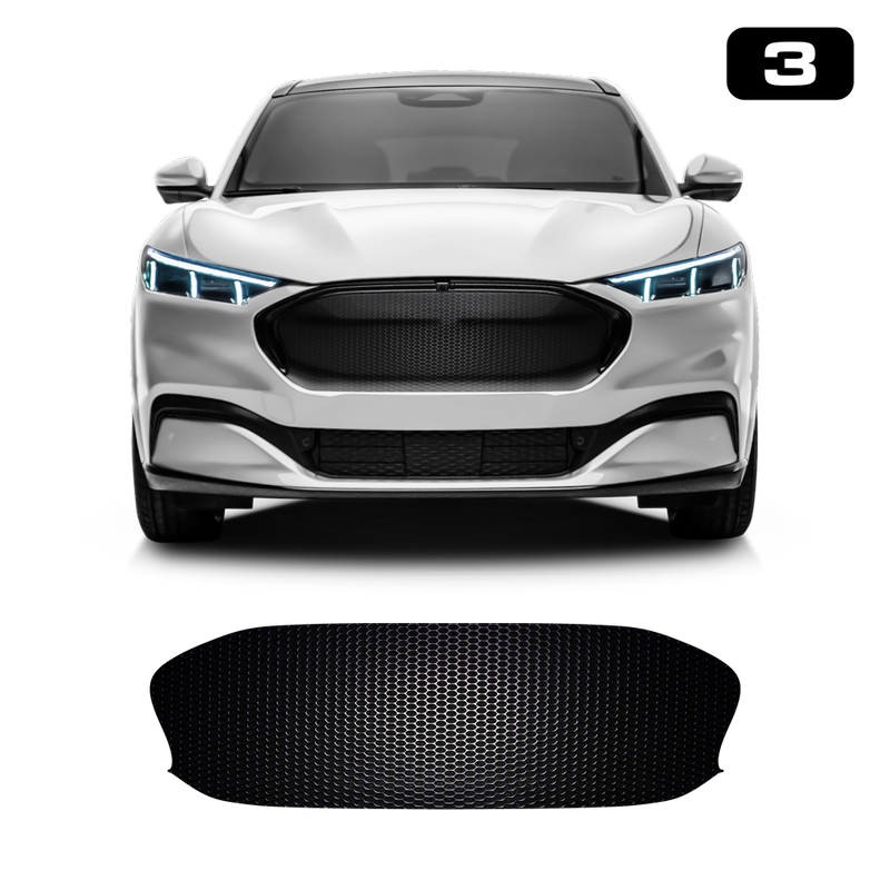 Front Grill Imitation Decal, for Ford Mustang Mach-E 2021 2022 2023 2024