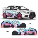 Racing Miku 2021 ITASHA Anime Style Decals, for Any Car Body