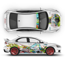 Racing Miku 2022 ITASHA Anime Style Decals for Any Car Body