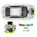Racing Miku 2022 ITASHA Anime Style Decals for Any Car Body