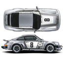 Classic Martini style Graphic Set, for Carrera 911 (930) 1975 - 1989