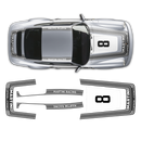 Classic Martini style Graphic Set, for Carrera 911 (930) 1975 - 1989