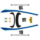 Dakar Rallye 1974 Style decals set, for 992