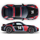 Martini Dakar Edition decals set for Carrera 911 (992) 2023