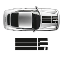 Safety Stripe 911 Hood Decal, for Carrera 930