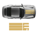 Safety Stripe 911 Hood Decal, for Carrera 930