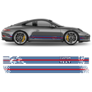 Martini Racing stripes set Pixelate style, for Carrera 1999 - 2023