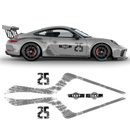 Scratched Curved Martini Side Stripes Graphic, for Carerra from 2005