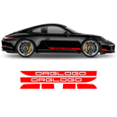 Short Rocker Side Stripes, for Carrera