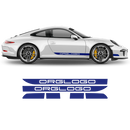 Short Rocker Side Stripes, for Carrera