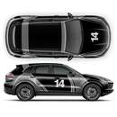 Martini Dakar decals set for Cayenne (3rd Gen 2017 - 2023)