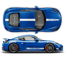 Racing Decals set in one color, for Cayman / Boxster 2005 - 2020