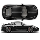 Racing Decals set in one color, for Cayman / Boxster 2005 - 2020